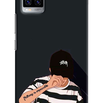 Aesthetic Boy Vivo V20 Pro Hard Case Back Cover by Casekaro