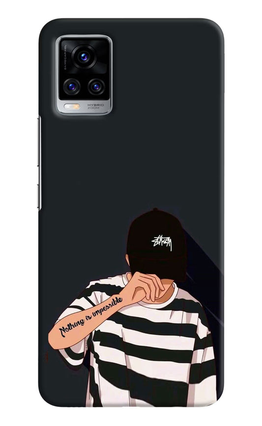 Aesthetic Boy Vivo V20 Pro Hard Case Back Cover by Casekaro