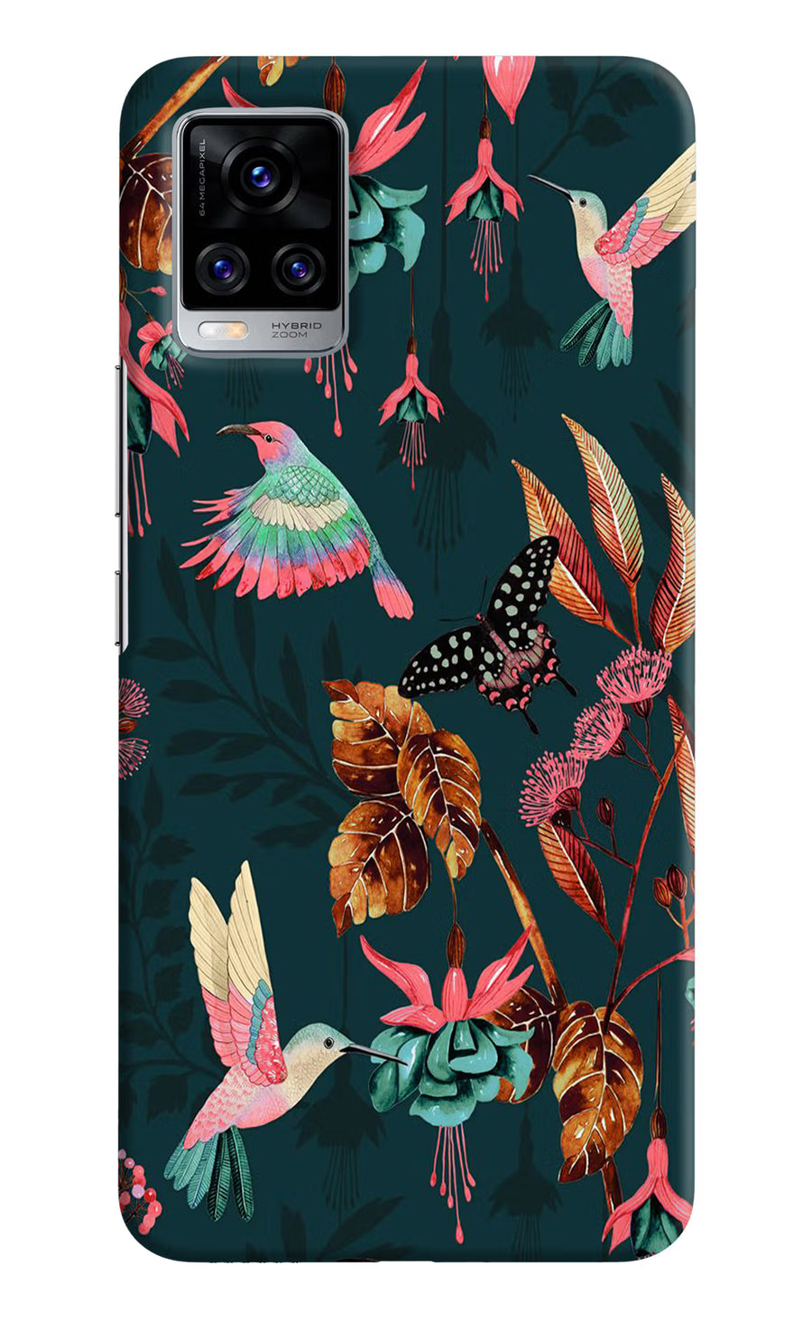Birds Vivo V20 Pro Back Cover, Hard case