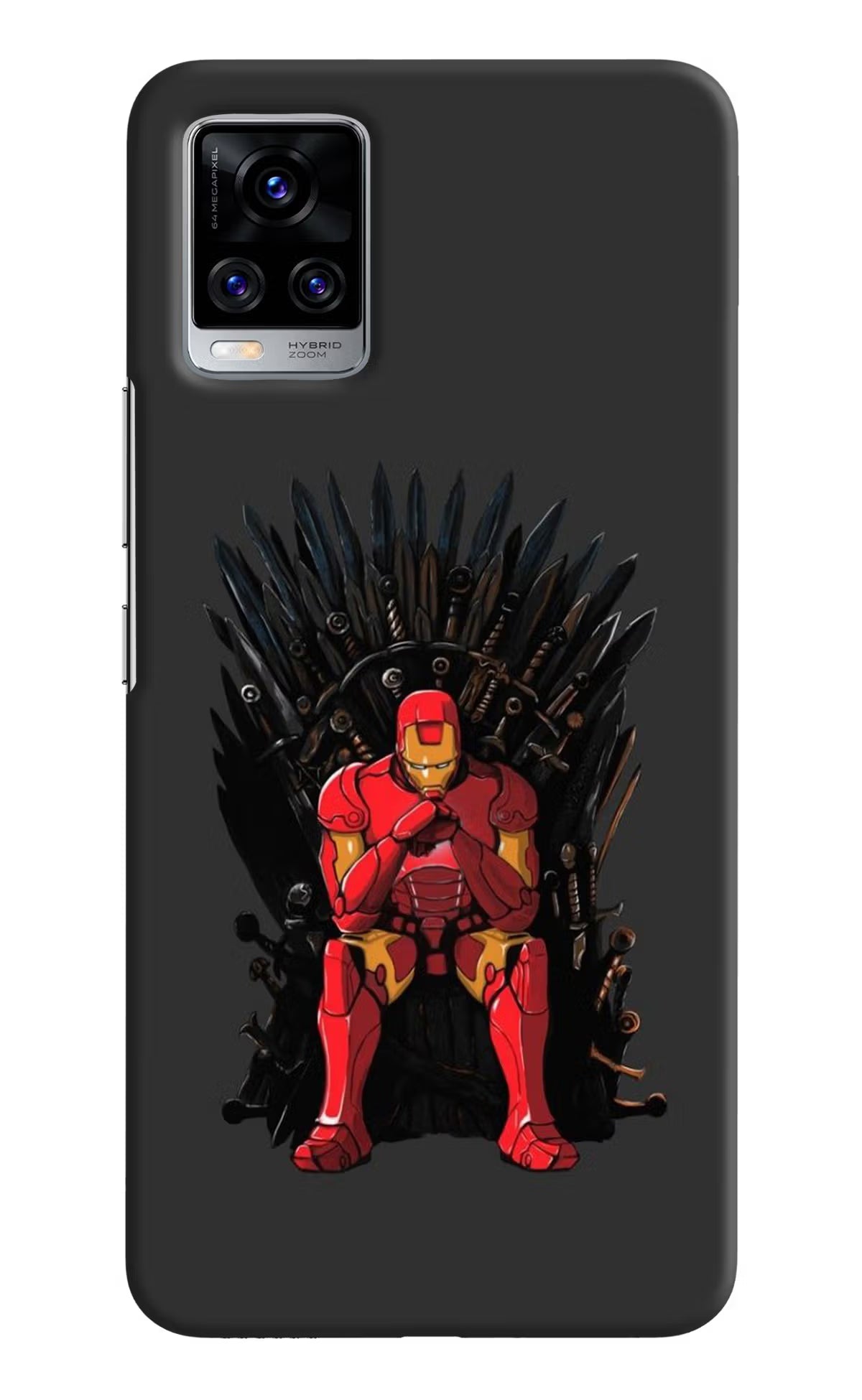 Ironman Throne Vivo V20 Pro Hard Case Back Cover by Casekaro