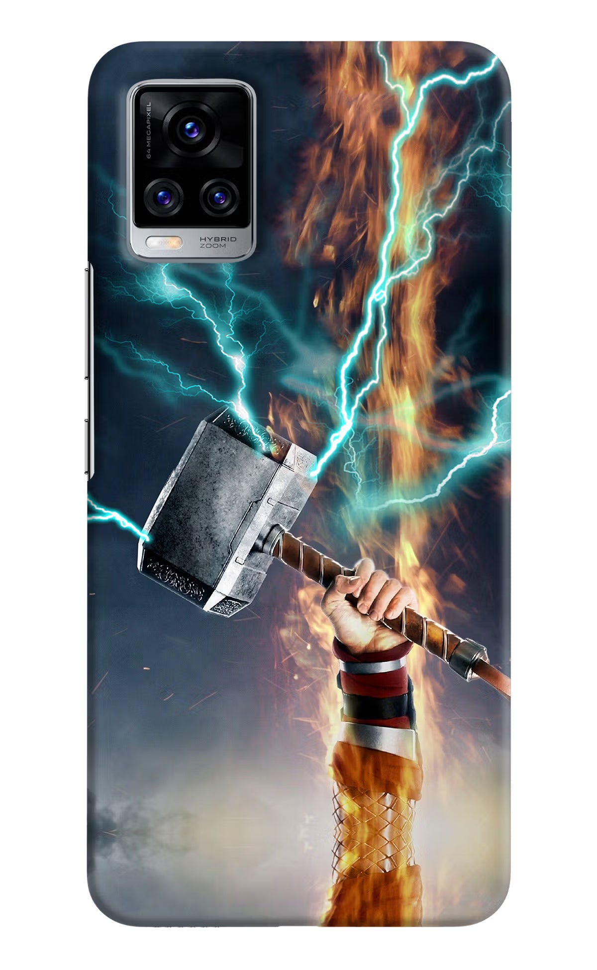 Thor Hammer Mjolnir Vivo V20 Pro Hard Case Back Cover by Casekaro