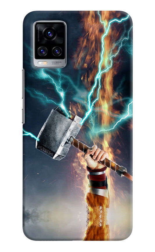 Thor Hammer Mjolnir Vivo V20 Pro Hard Case Back Cover by Casekaro