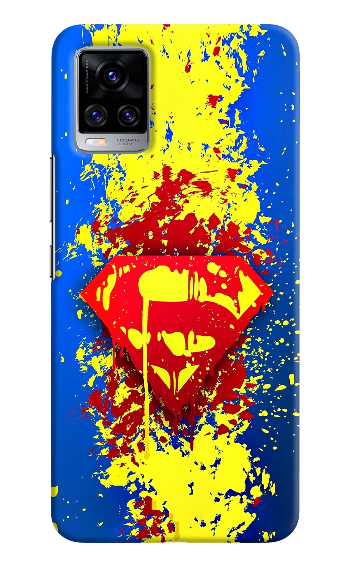 Superman logo Vivo V20 Pro Hard Case Back Cover by Casekaro
