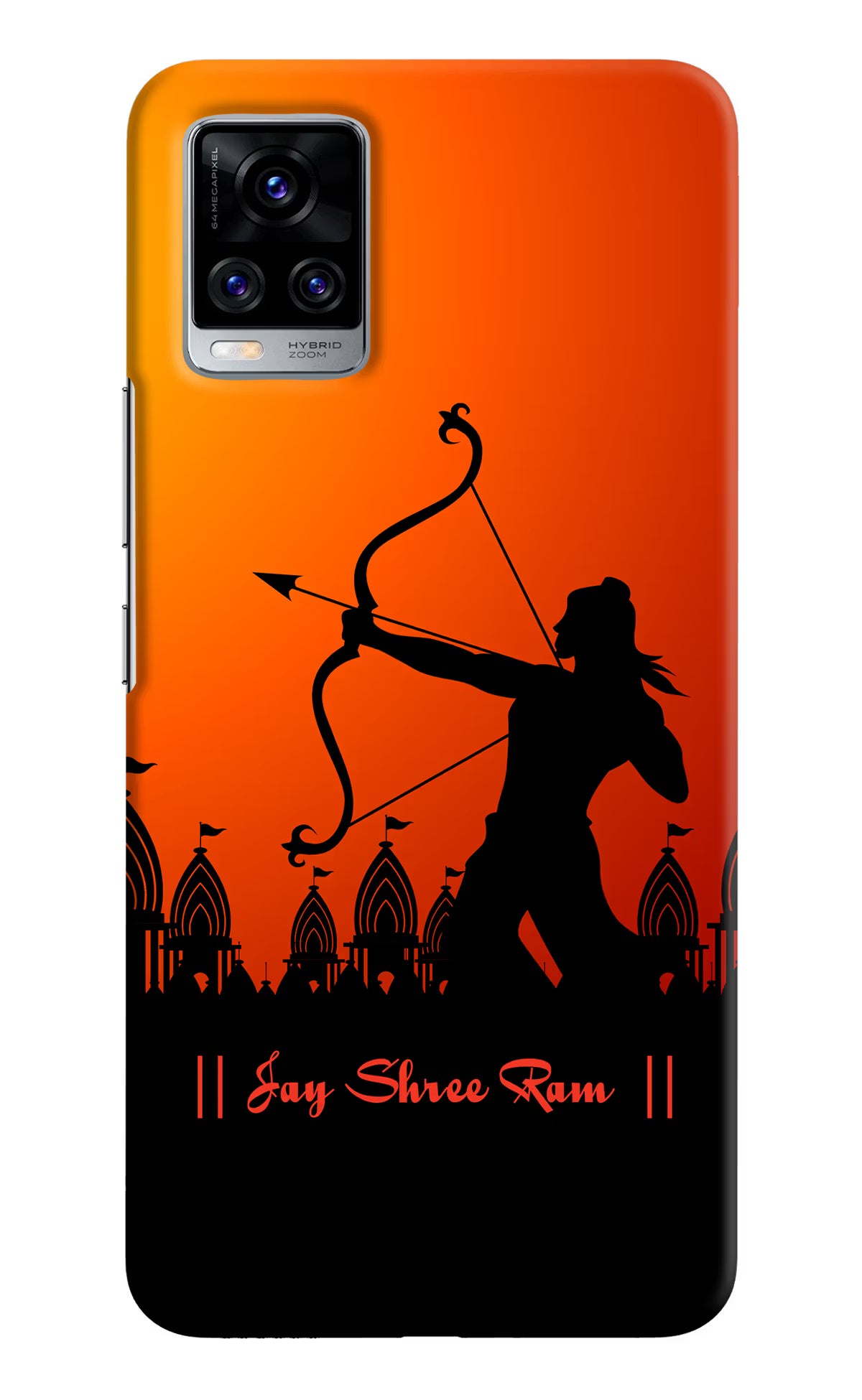 Lord Ram - 4 Vivo V20 Pro Hard Case Back Cover by Casekaro