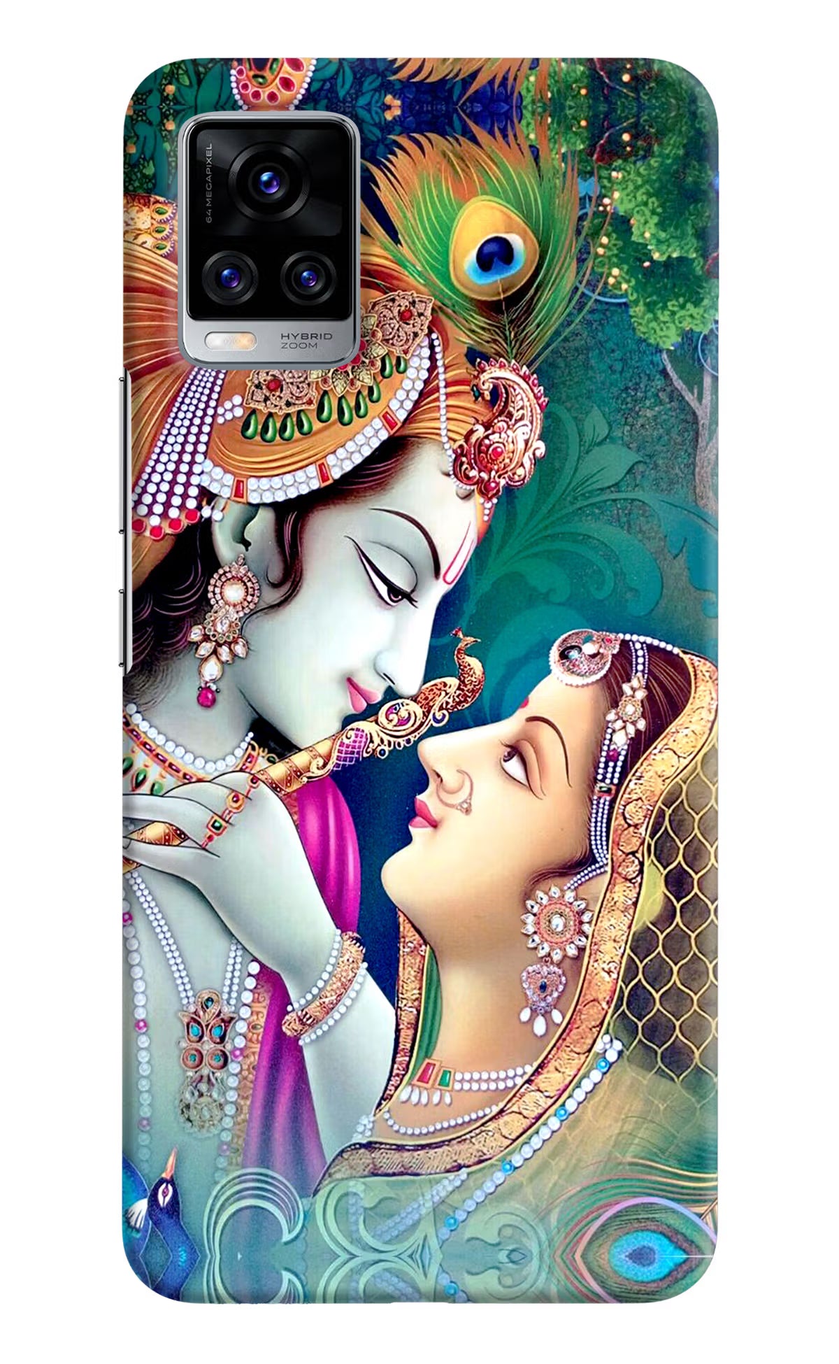 Lord Radha Krishna Vivo V20 Pro Hard Case Back Cover by Casekaro