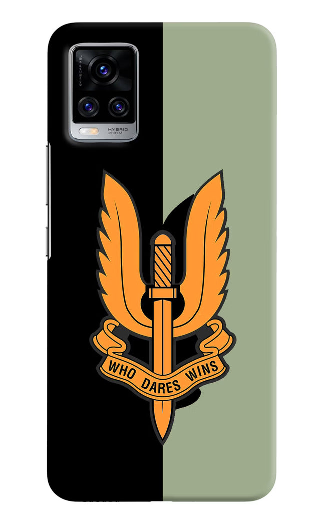Balidan Logo Vivo V20 Pro Hard Case Back Cover by Casekaro