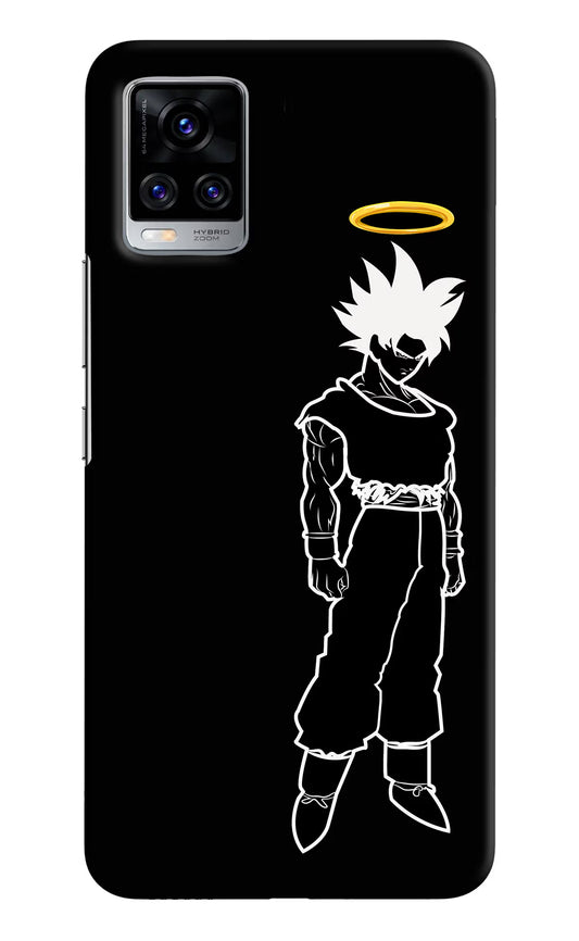 DBS Character Vivo V20 Pro Hard Case Back Cover by Casekaro