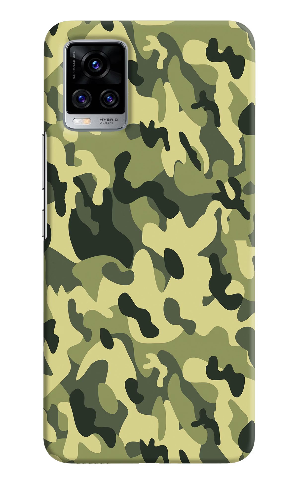 Camouflage Vivo V20 Pro Hard Case Back Cover by Casekaro