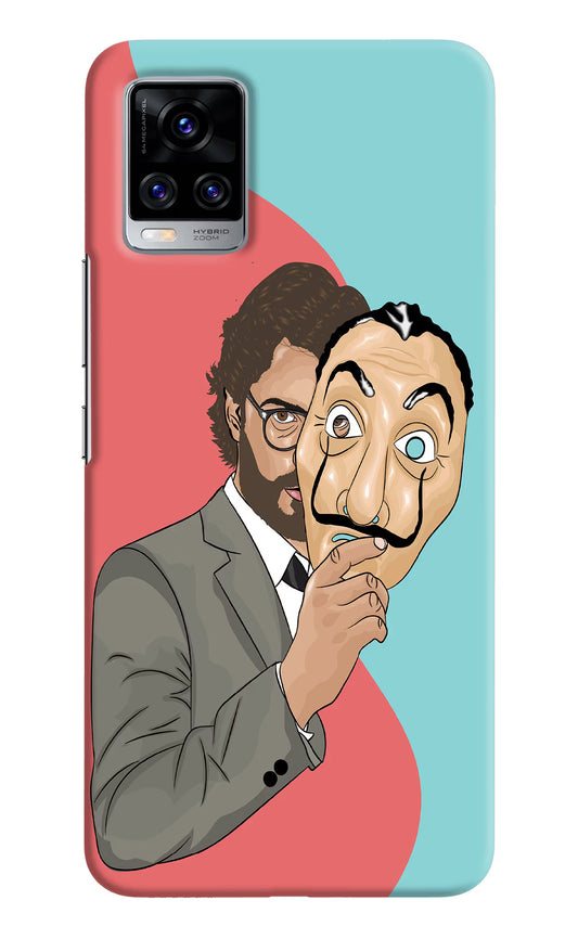 Professor Vivo V20 Pro Hard Case Back Cover by Casekaro