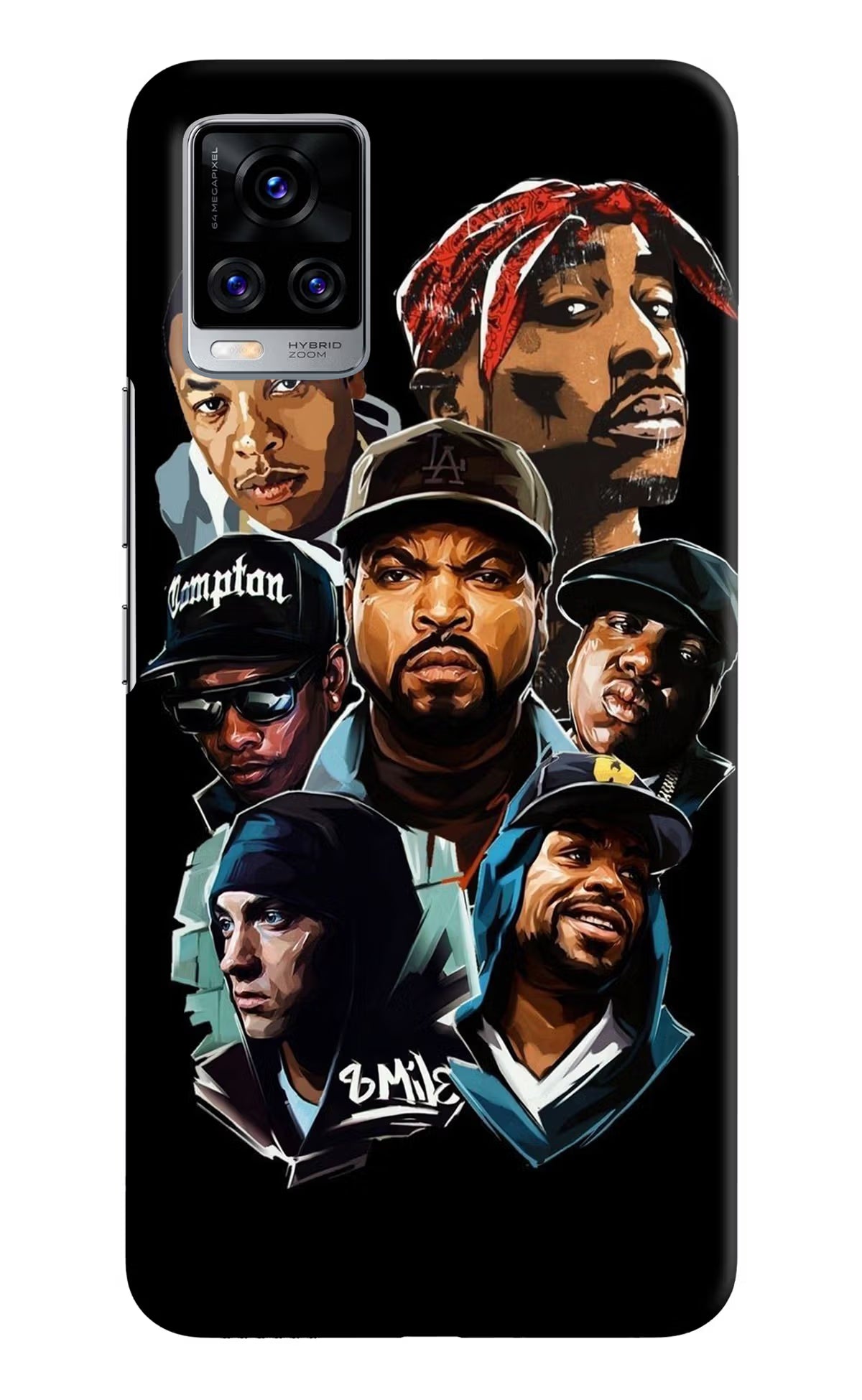 Rappers Vivo V20 Pro Hard Case Back Cover by Casekaro
