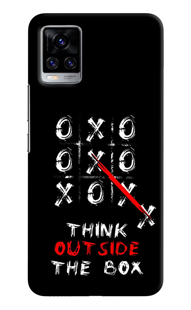 Think out of the BOX Vivo V20 Pro Hard Case Back Cover by Casekaro