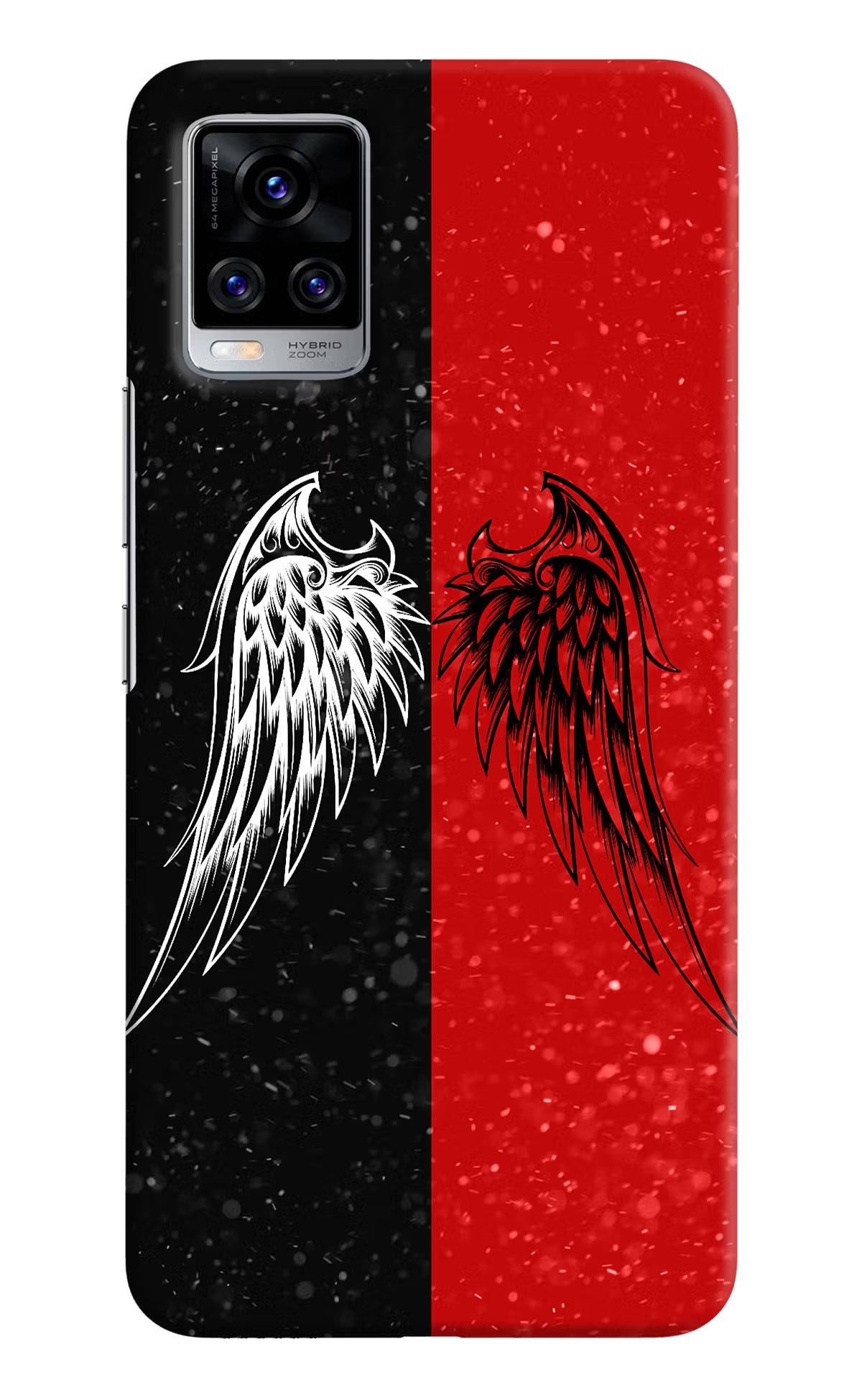 Wings Vivo V20 Pro Hard Case Back Cover by Casekaro
