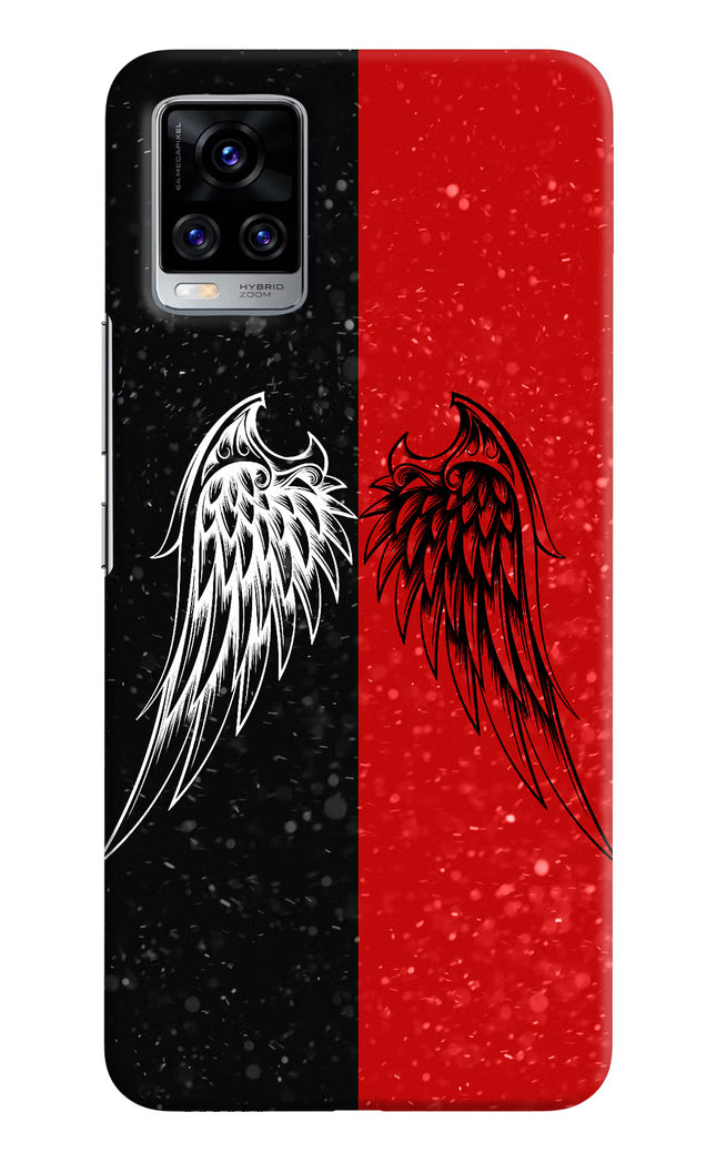 Wings Vivo V20 Pro Hard Case Back Cover by Casekaro