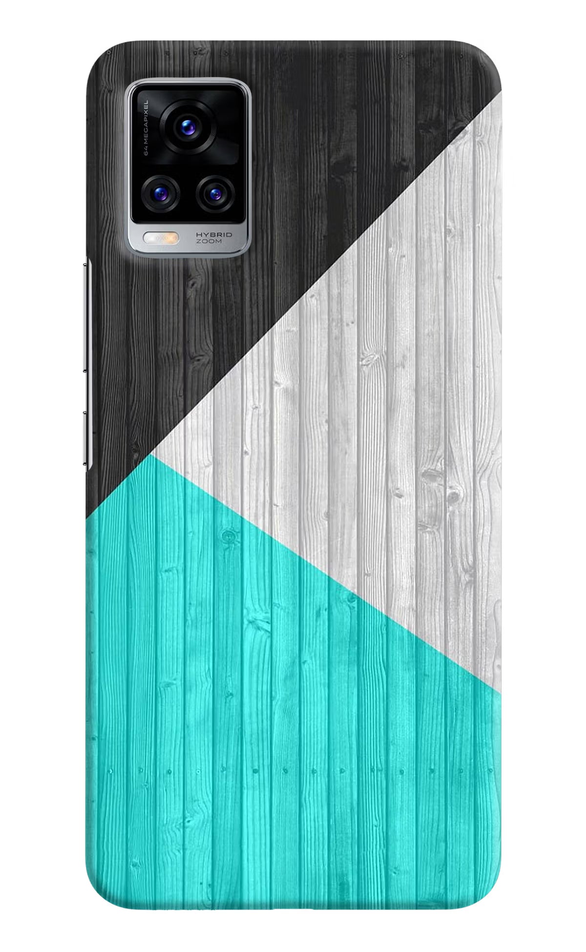 Wooden Abstract Vivo V20 Pro Hard Case Back Cover by Casekaro