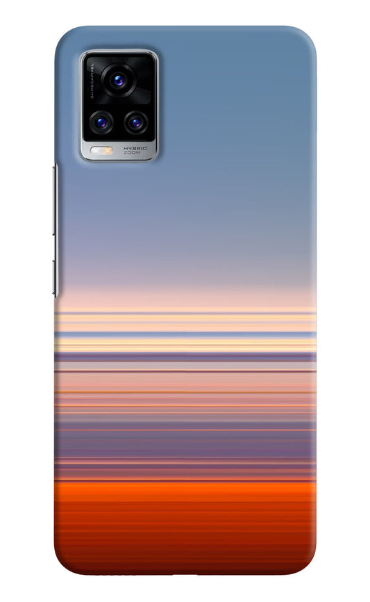 Morning Colors Vivo V20 Pro Hard Case Back Cover by Casekaro