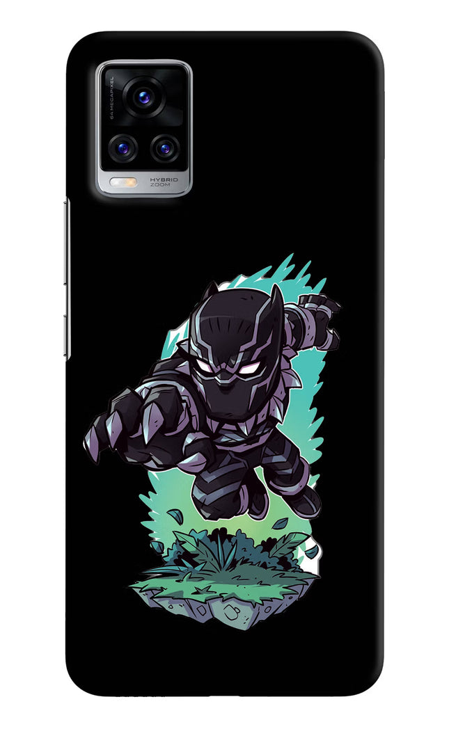 Black Panther Vivo V20 Pro Hard Case Back Cover by Casekaro