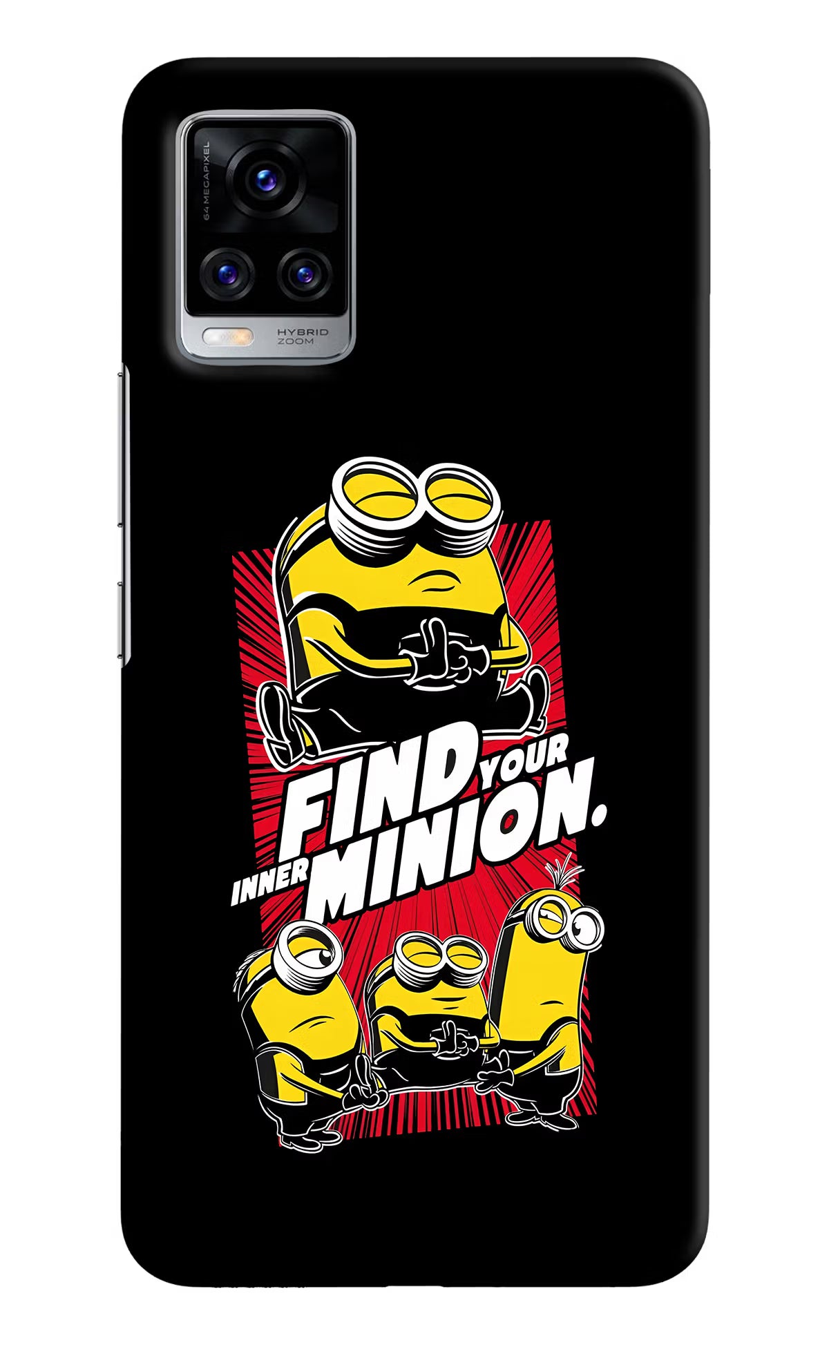Find your inner Minion Vivo V20 Pro Hard Case Back Cover by Casekaro