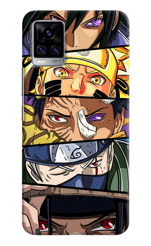 Naruto Character Vivo V20 Pro Hard Case Back Cover by Casekaro