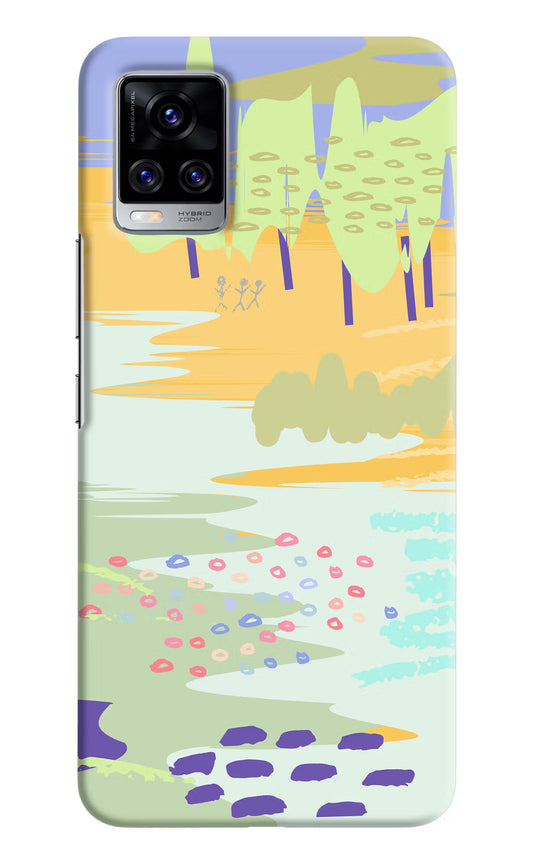 Scenery Vivo V20 Pro Hard Case Back Cover by Casekaro