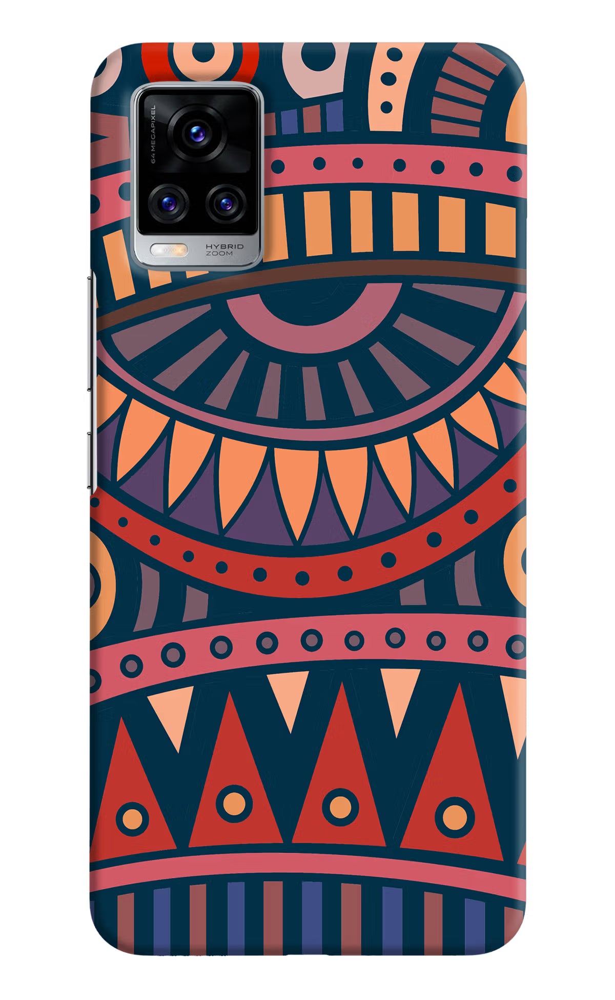African Culture Design Vivo V20 Pro Hard Case Back Cover by Casekaro