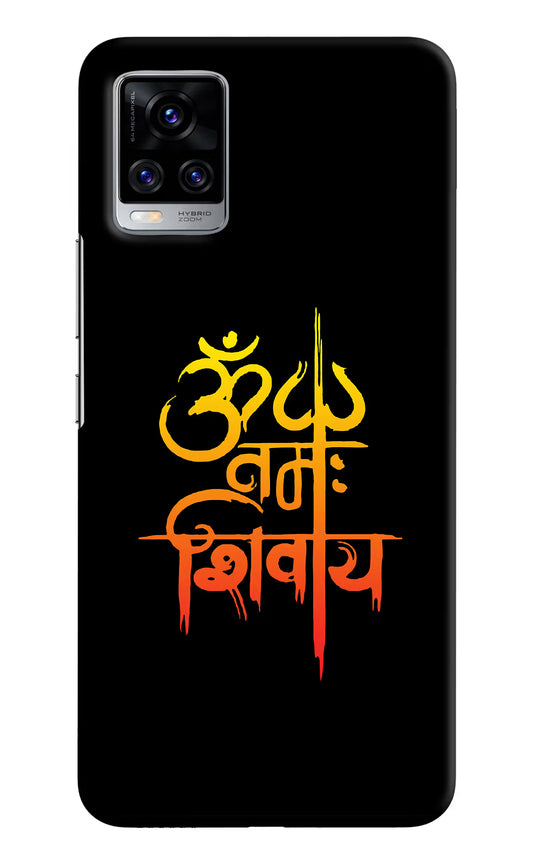 Om Namah Shivay Vivo V20 Pro Hard Case Back Cover by Casekaro