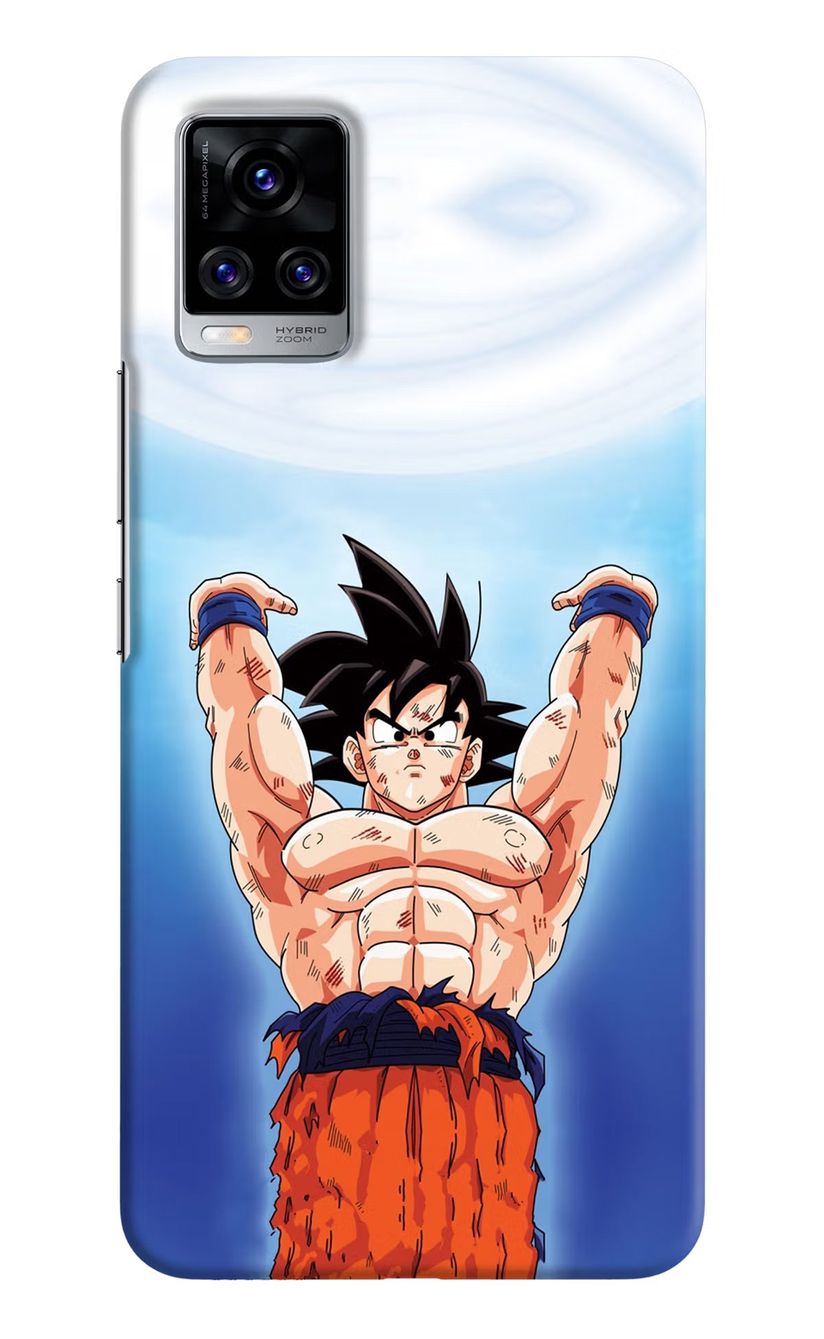 Goku Power Vivo V20 Pro Hard Case Back Cover by Casekaro