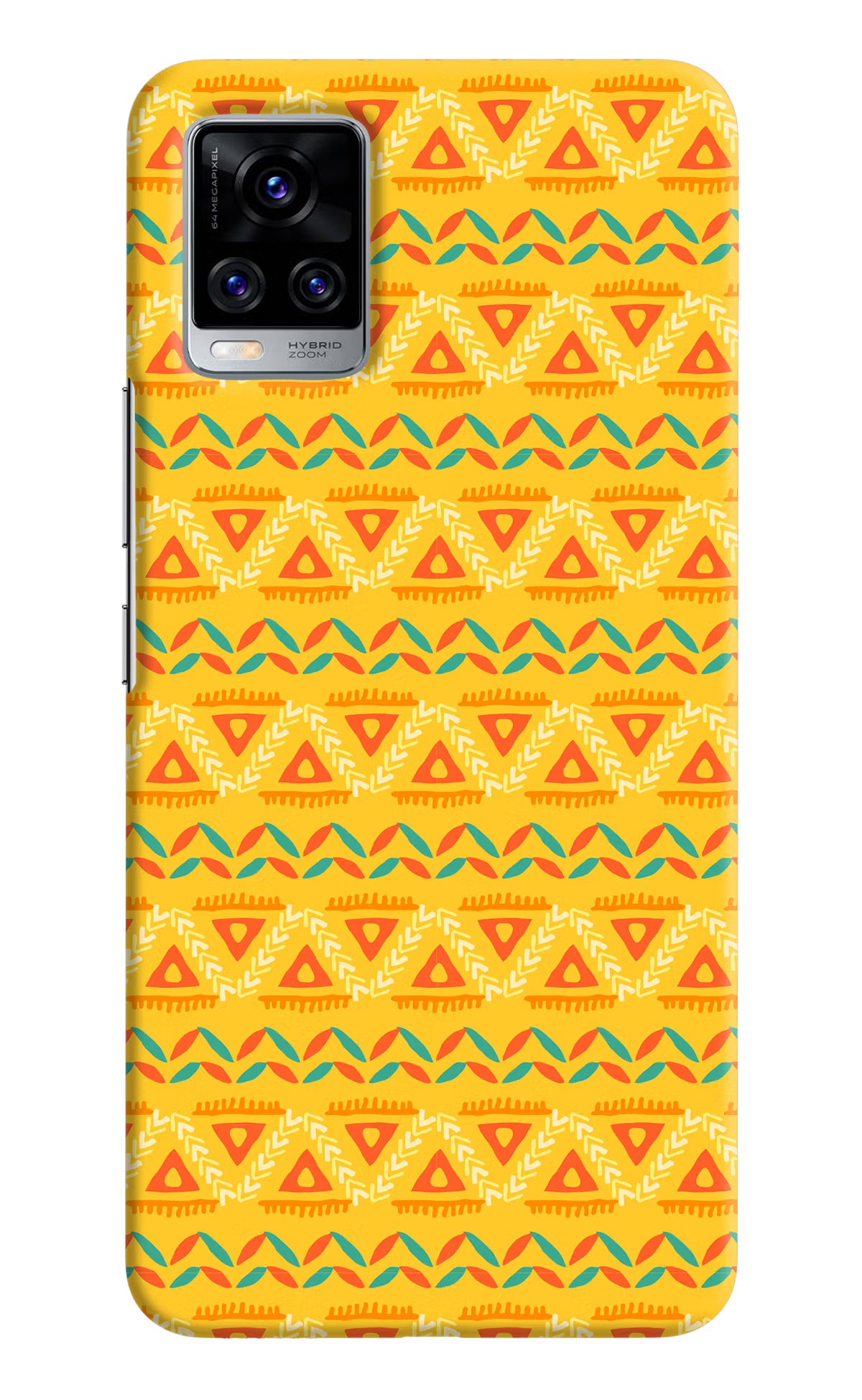 Tribal Pattern Vivo V20 Pro Hard Case Back Cover by Casekaro