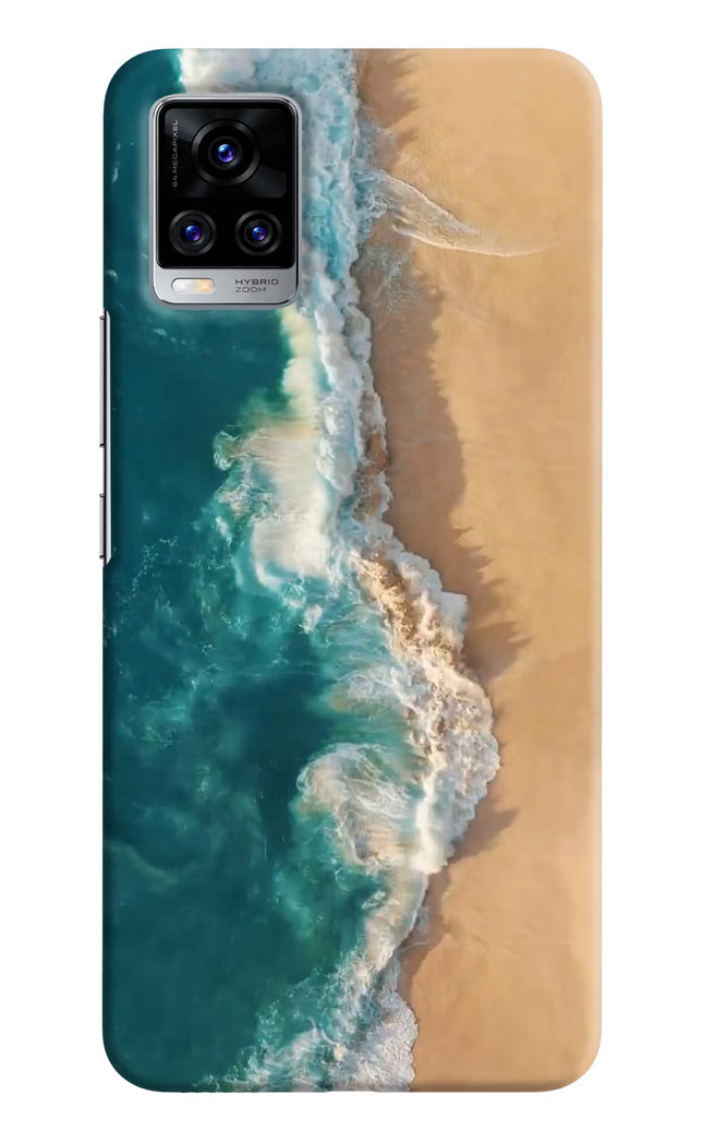 Ocean Beach Vivo V20 Pro Hard Case Back Cover by Casekaro