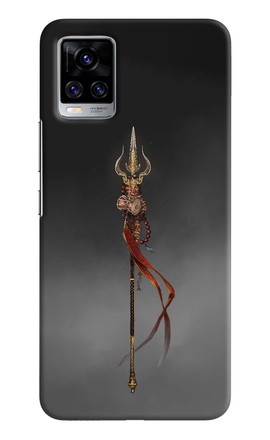 Shiv Trishul Vivo V20 Pro Back Cover, Hard case