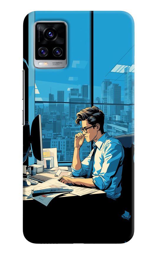 Focused Hustler (AI Generated) Vivo V20 Pro Hard Case Back Cover by Casekaro