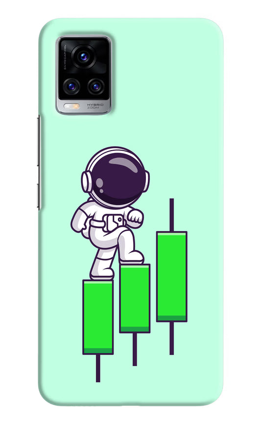 Astronaut Trader Vivo V20 Pro Hard Case Back Cover by Casekaro