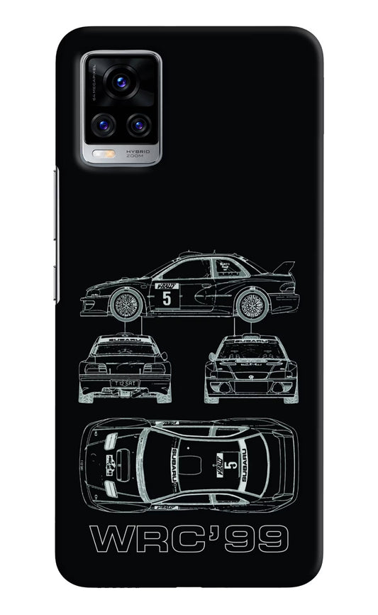 WRC'99 Vivo V20 Pro Hard Case Back Cover by Casekaro