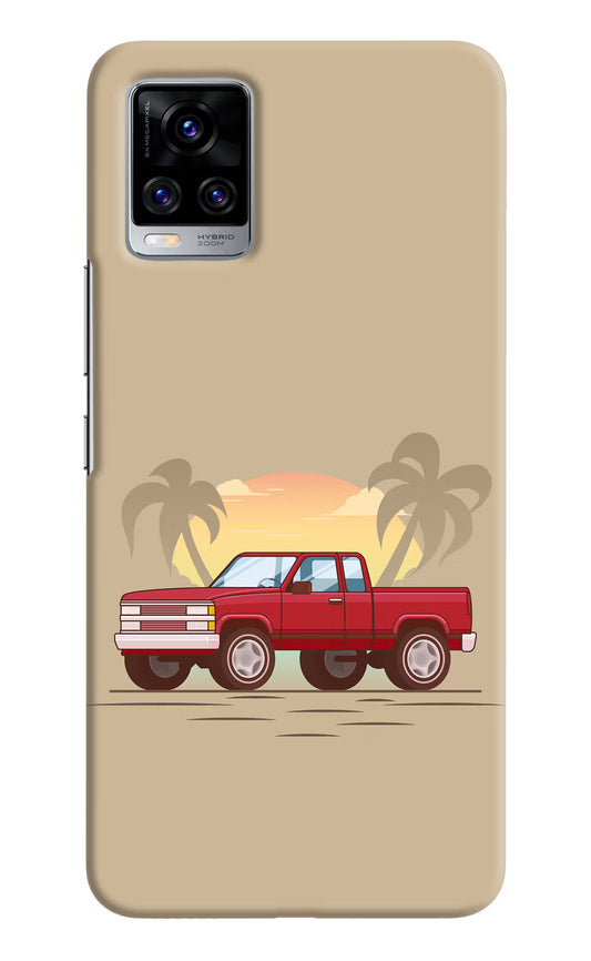 Desert Classic Drive Vivo V20 Pro Hard Case Back Cover by Casekaro