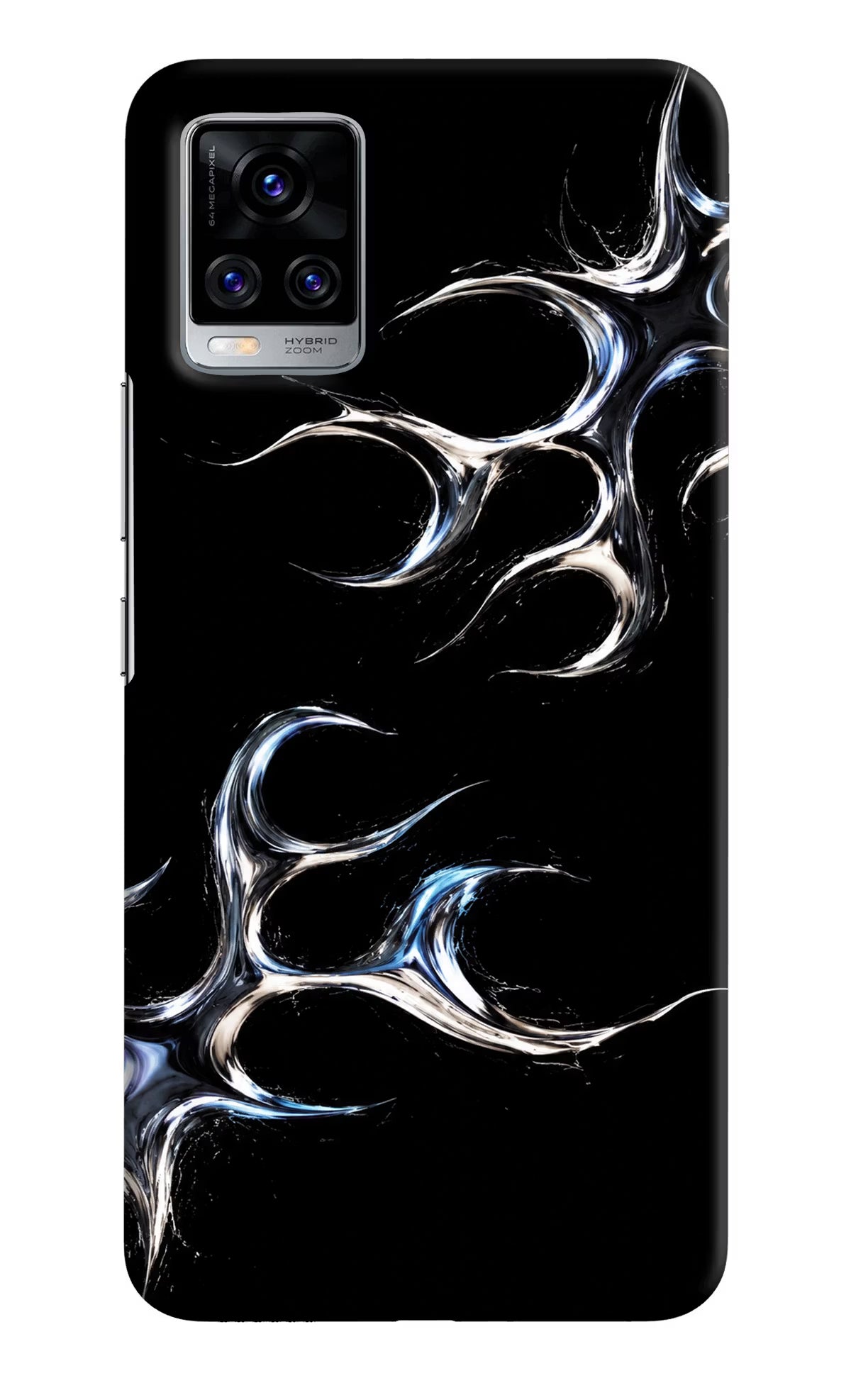 Chrome Tribal Vivo V20 Pro Hard Case Back Cover by Casekaro