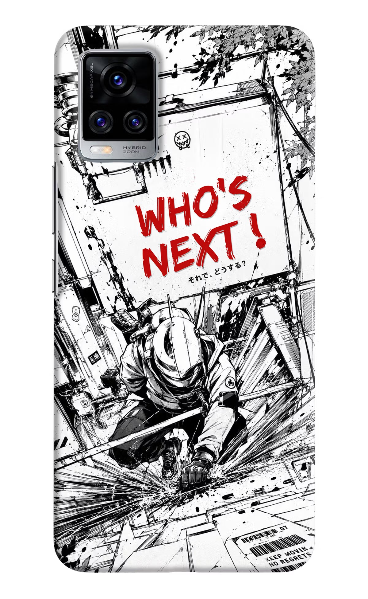 Who's Next Vivo V20 Pro Hard Case Back Cover by Casekaro