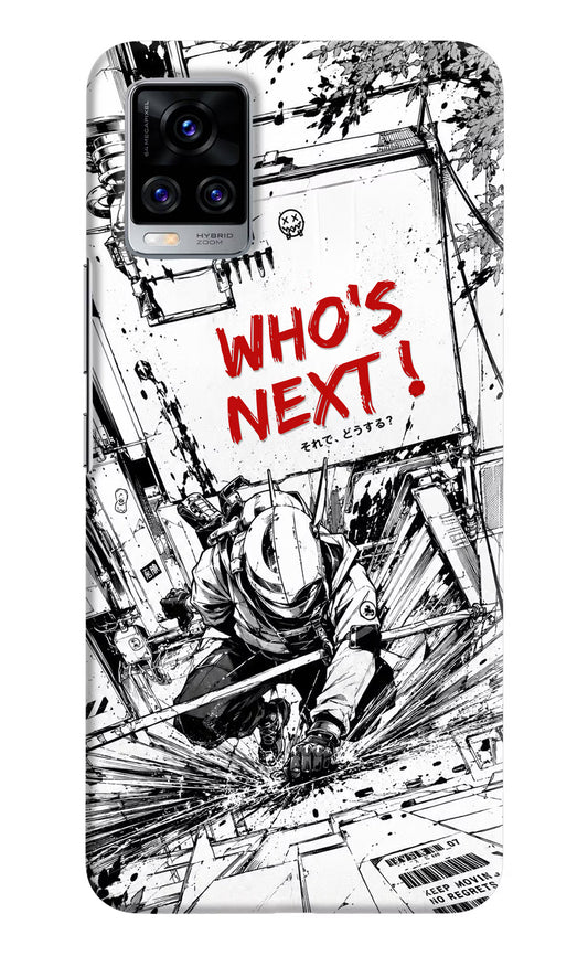Who's Next Vivo V20 Pro Hard Case Back Cover by Casekaro