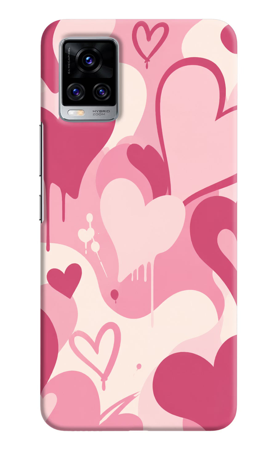 Hearty case Vivo V20 Pro Back Cover, Hard case