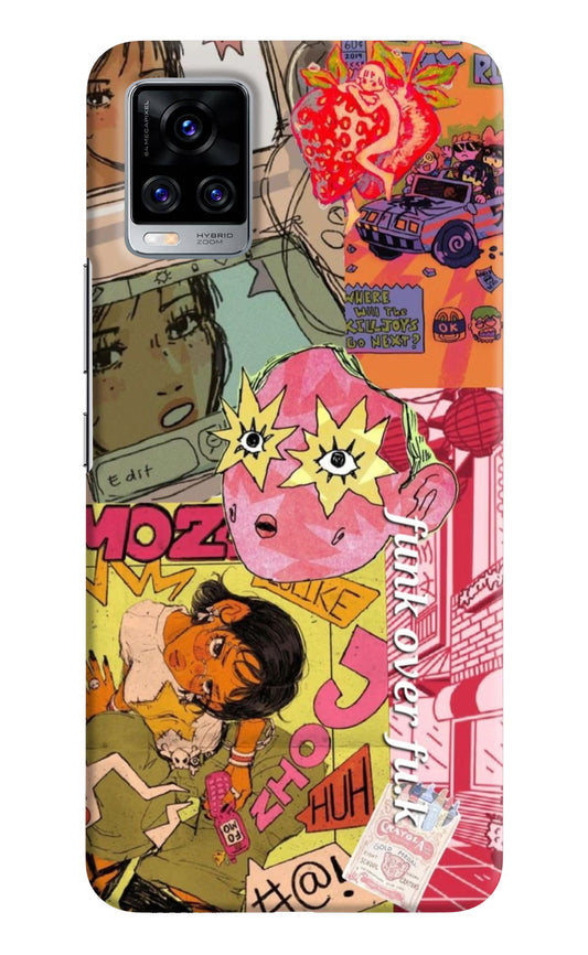 Funkover Vivo V20 Pro Hard Case Back Cover by Casekaro