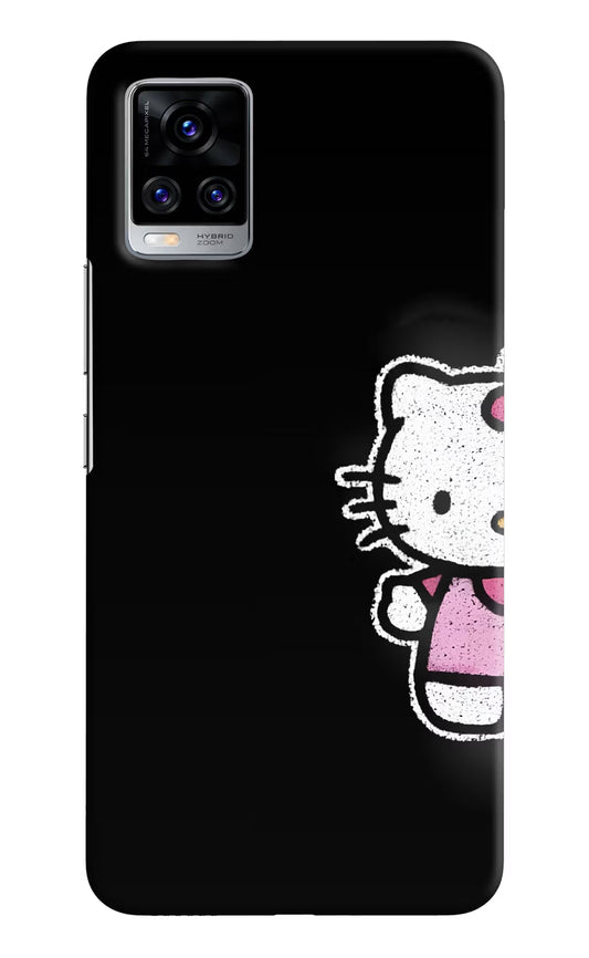 Kitty Charm Vivo V20 Pro Hard Case Back Cover by Casekaro