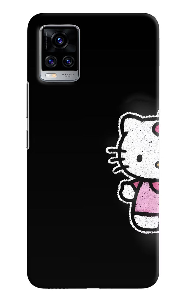 Kitty Charm Vivo V20 Pro Hard Case Back Cover by Casekaro