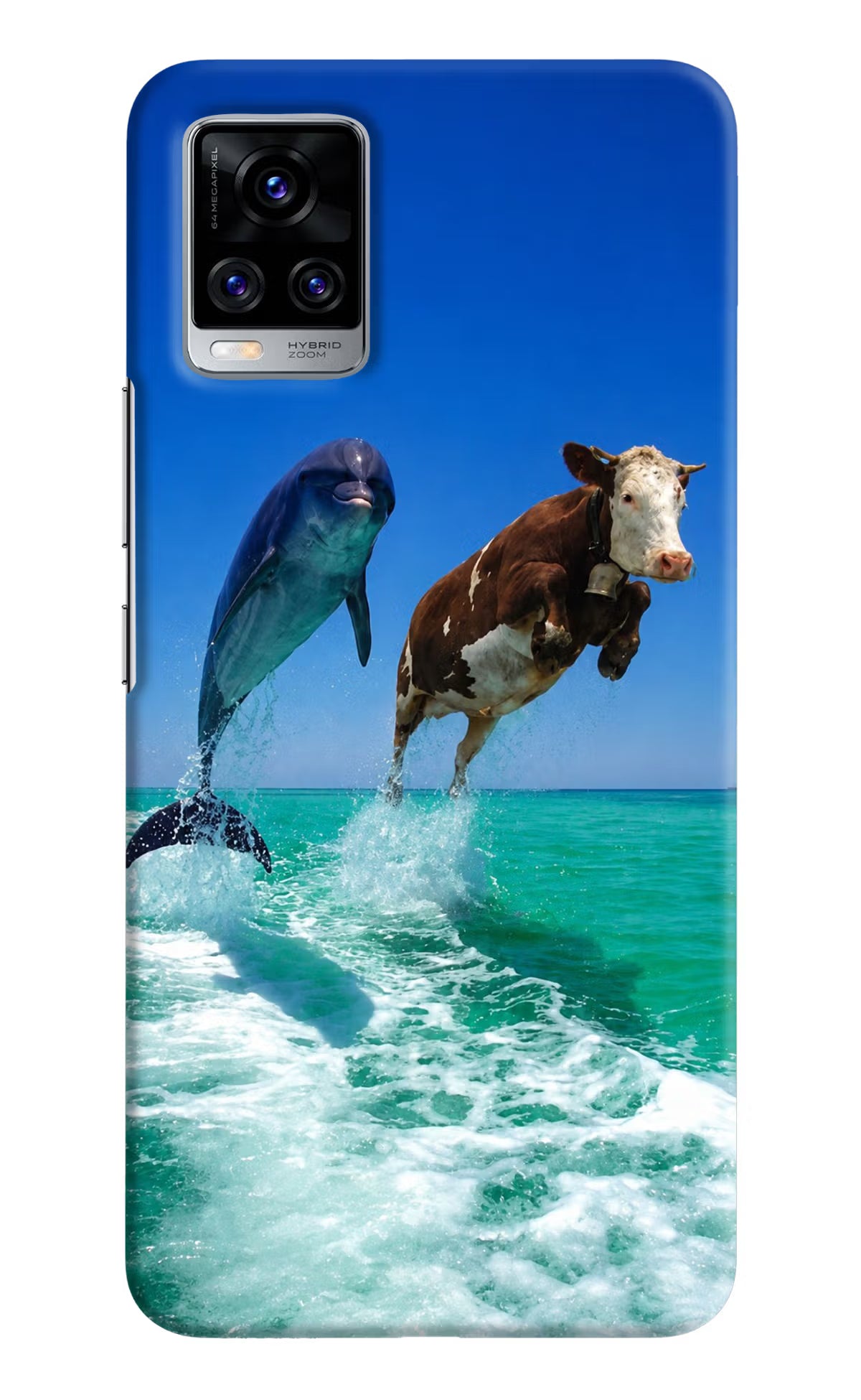 Dolphin vs Cow Vivo V20 Pro Back Cover