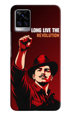 Bhagat Singh Revolution Vivo V20 Pro Hard Case Back Cover by Casekaro