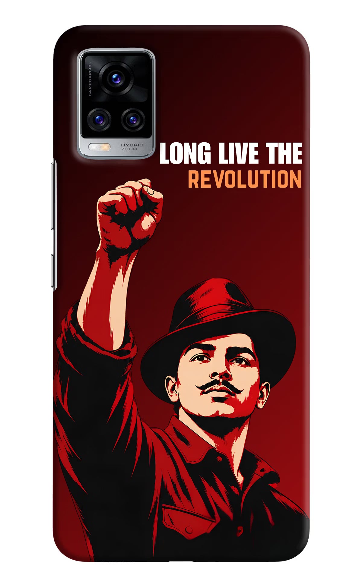 Bhagat Singh Revolution Vivo V20 Pro Back Cover