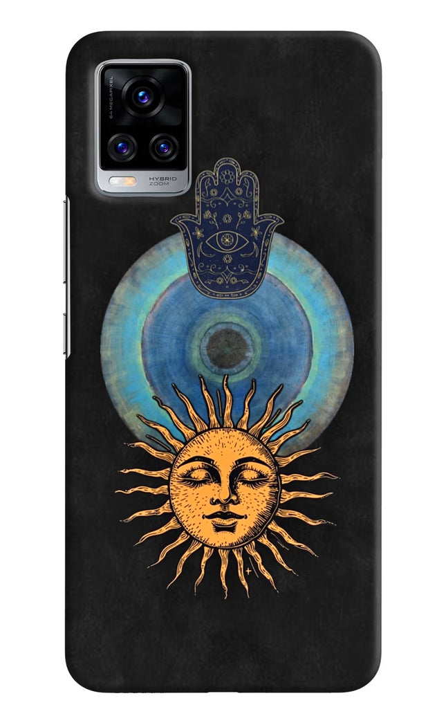 Divine Sun Vivo V20 Pro Hard Case Back Cover by Casekaro