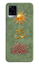 Om & Lotus Vivo V20 Pro Back Cover