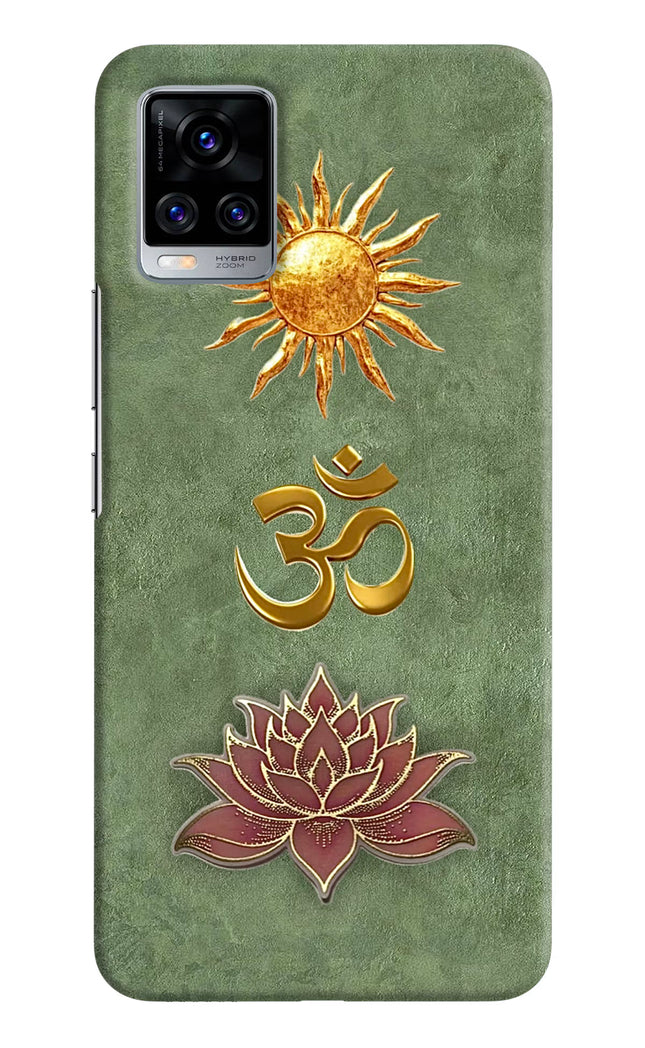 Om & Lotus Vivo V20 Pro Back Cover