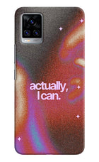 Pink Aura Vivo V20 Pro Hard Case Back Cover by Casekaro