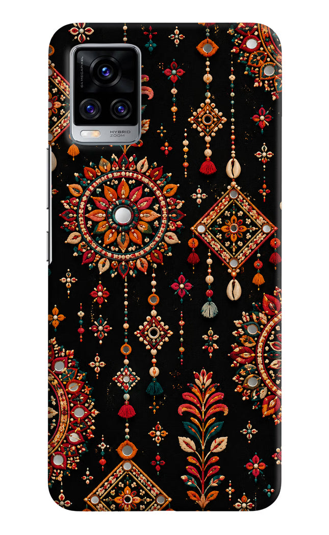 Boho Noir Vivo V20 Pro Hard Case Back Cover by Casekaro