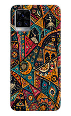 Folk Print Vivo V20 Pro Hard Case Back Cover by Casekaro