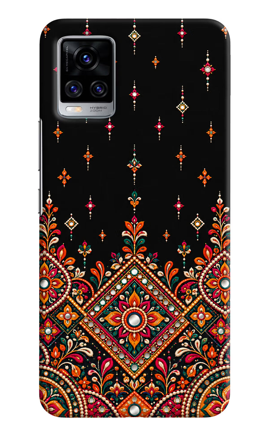 Noir Mehfil Vivo V20 Pro Back Cover, Hard case